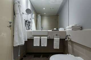 Гостиница Московские Ворота Санкт-Петербург Номер Делюкс с одной большой кроватью и диван-кроватью-12